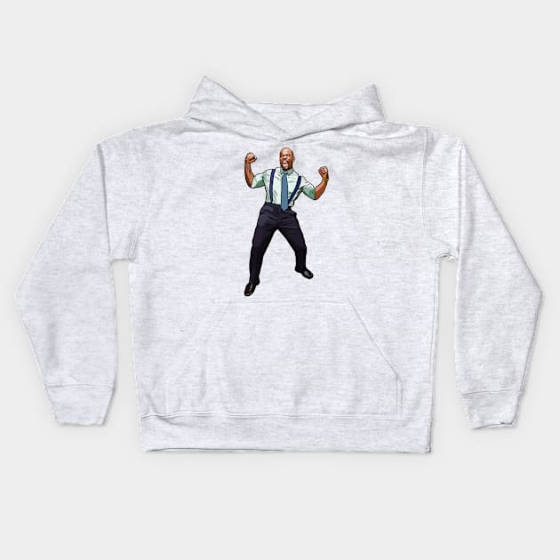 brooklyn nine nine terry crews as GTA art Kids Hoodie by therustyart